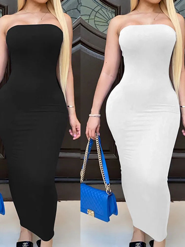 BeachGlow Wrap Dress