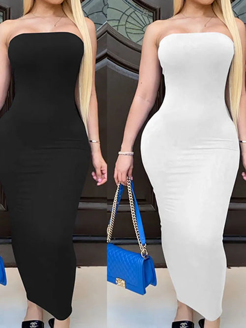 BeachGlow Wrap Dress