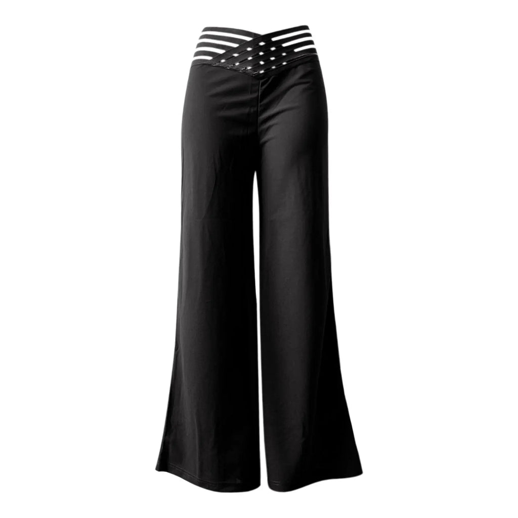 MeshFlare Wide Leg Pants