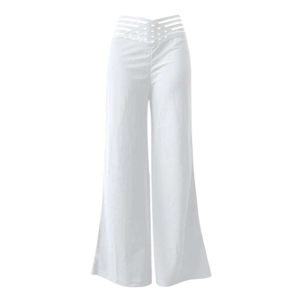 MeshFlare Wide Leg Pants