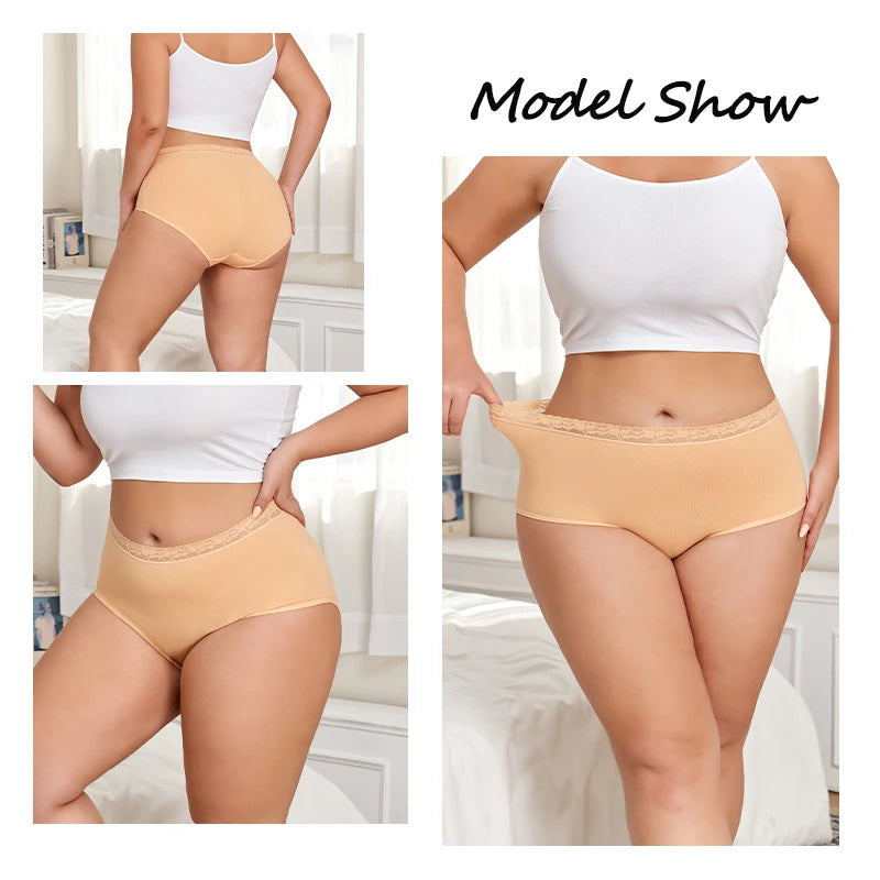 LaceComfort Cotton Briefs